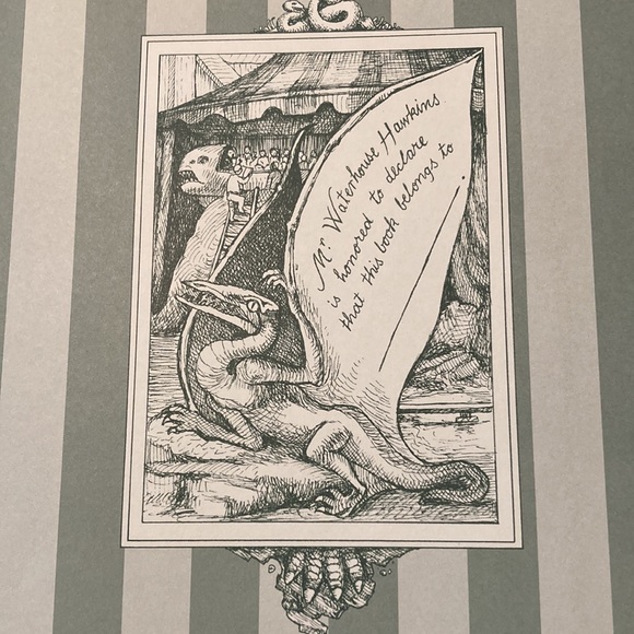 The Dinosaurs of Waterhouse Hawkins Hard Cover True Story by Barbara Kerley New - Picture 3 of 6